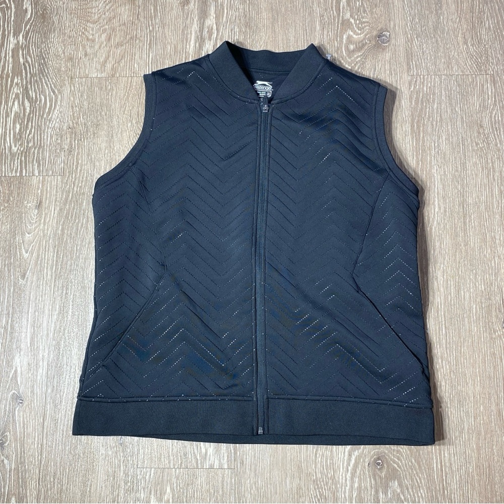 Slazenger Black Quilted Vest